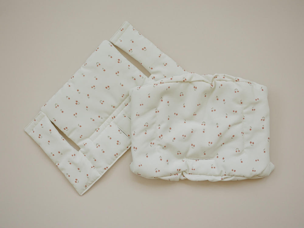 Cherry Cushion for the Stokke Tripp Trapp Highchair - Wipeable Cover - Baby Highchair Accessories