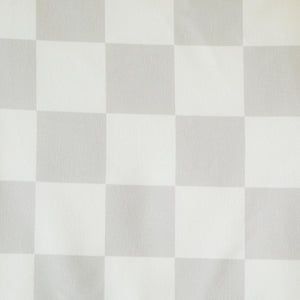 Wipeable Highchair Cushion for Stokke Tripp Trapp: Neutral Checkered Cover