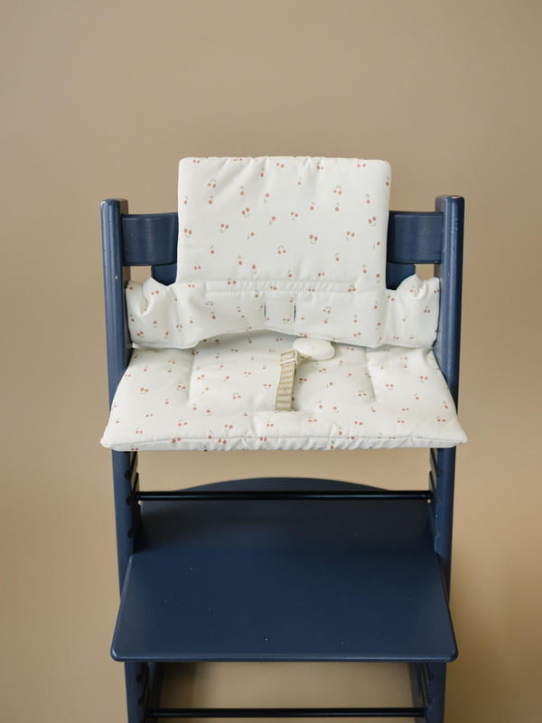 Cherry Cushion for the Stokke Tripp Trapp Highchair - Wipeable Cover - Baby Highchair Accessories