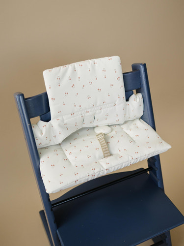 Cherry Cushion for the Stokke Tripp Trapp Highchair - Wipeable Cover - Baby Highchair Accessories