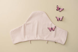 Blush Pink Vegan Leather IKEA Antilop Cushion Cover