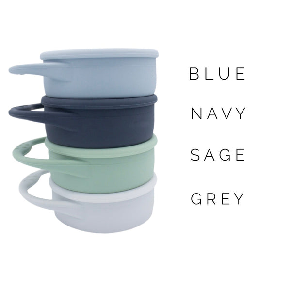 Silicone Collapsible Snack Cup (More Colors Available)