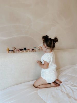 Mushroom Mix & Match Toy – 24pc | LYTL®️