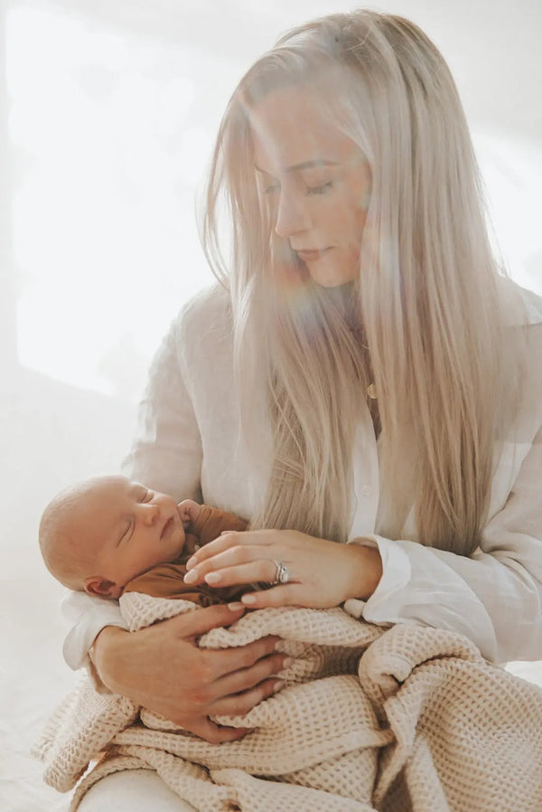 Waffle Blankets - Newborn, Baby, Toddler - 100% Cotton - MOOGCO Baby