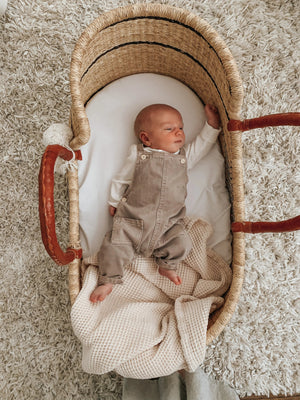 Waffle Blankets - Newborn, Baby, Toddler - 100% Cotton - MOOGCO Baby