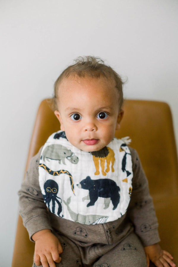 Zoology and Specs Bib Pack - MOOGCO Baby