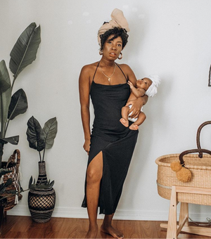 Original Rocking<br>Moses Bassinet Stand<br>with brake<br>Natural