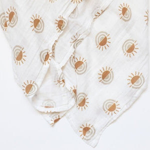 Organic Cotton Baby Swaddle - Lights Of Promise