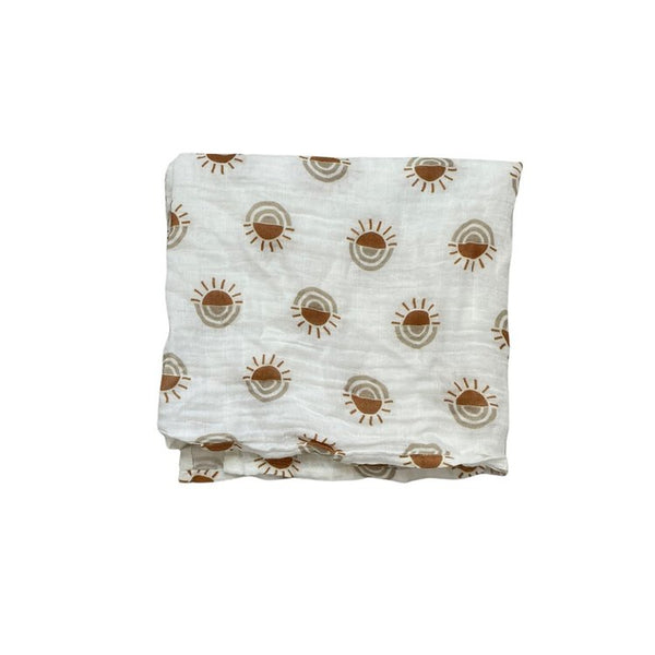 Organic Cotton Baby Swaddle - Lights Of Promise