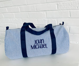 Seersucker Duffels