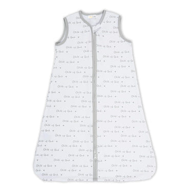 Child of God Baby Sleep Sack in 100% organic cotton, perfect for cozy and safe sleep for your little one.
