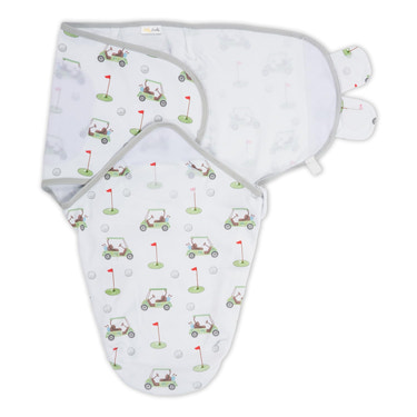 Golf A Round Baby Sleep Swaddle 100% Organic Cotton
