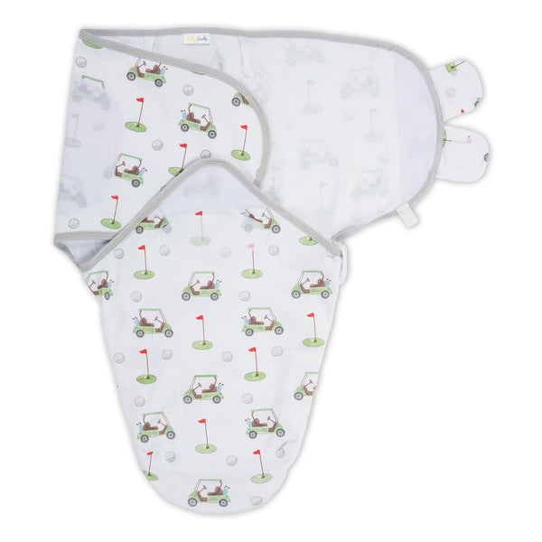 Golf A Round Baby Sleep Swaddle 100% Organic Cotton