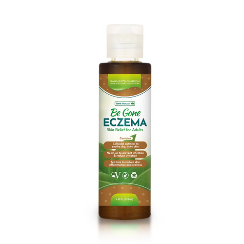 "Adult Eczema Pre-Wash in a sleek bottle, perfect for soothing sensitive skin before washing."