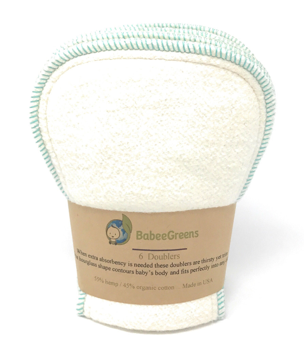 Cotton diaper bundle pack of 6, soft and eco-friendly cloth diapers for babies.