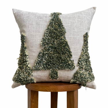Noel Pillow Cover for babies - soft, decorative throw pillow in festive design, perfect for nursery decor.