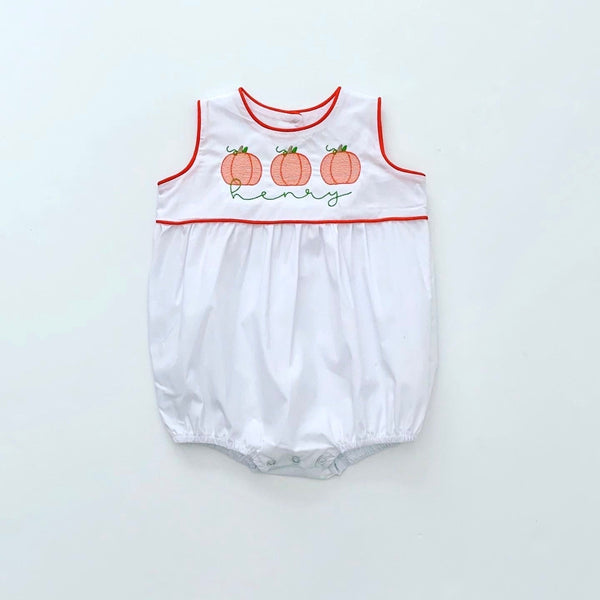 White Bubble with Piped Trim