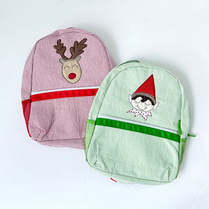 Seersucker Full-Size Backpack