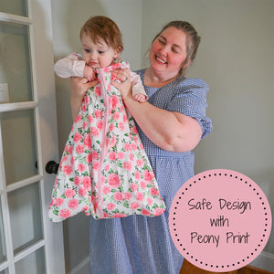 Live Life in Full Bloom Baby Sleep Sack, 100% Organic Cotton