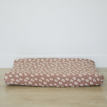 Daisy Dream Muslin Changing Pad Cover - MOOGCO Baby