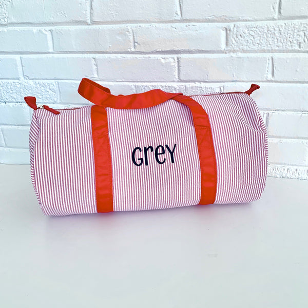 Seersucker Duffels