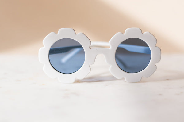 Toddler & Kid Daisy Sunglasses - White