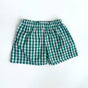 Gingham Shorts