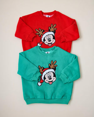 Toddler Christmas Mickey Sweatshirt