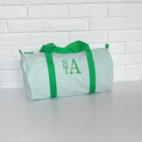 Seersucker Duffels