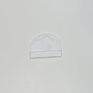 IMPERFECT Picot Trim Hat - PLESAE READ DESCRIPTION