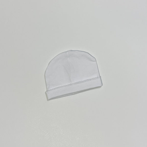 IMPERFECT Picot Trim Hat - PLESAE READ DESCRIPTION