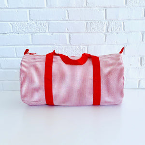 Seersucker Duffels
