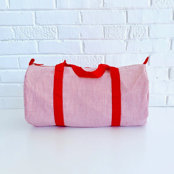 Seersucker Duffels