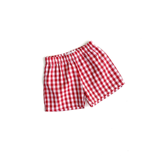 Gingham Shorts
