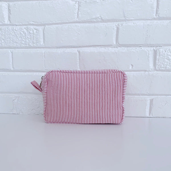 Seersucker Everything Bag