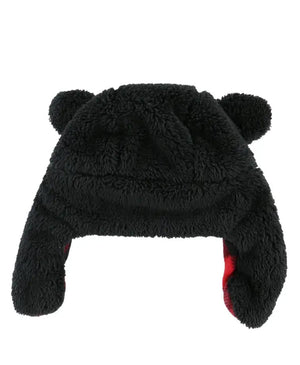 Bear Critter Cap for babies, cozy beanie with adorable bear ears, perfect for keeping little ones warm and stylish.