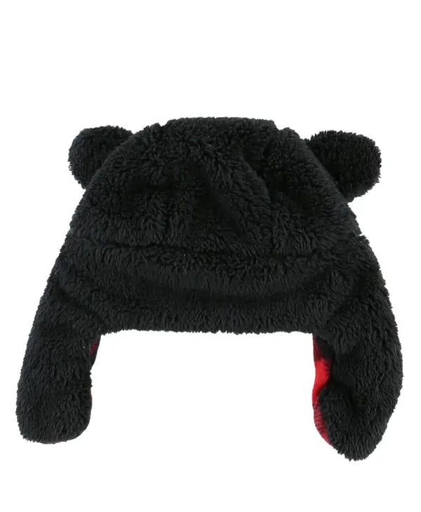 Bear Critter Cap for babies, cozy beanie with adorable bear ears, perfect for keeping little ones warm and stylish.