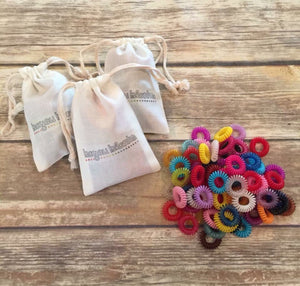 Spiral Hair Ties - 20