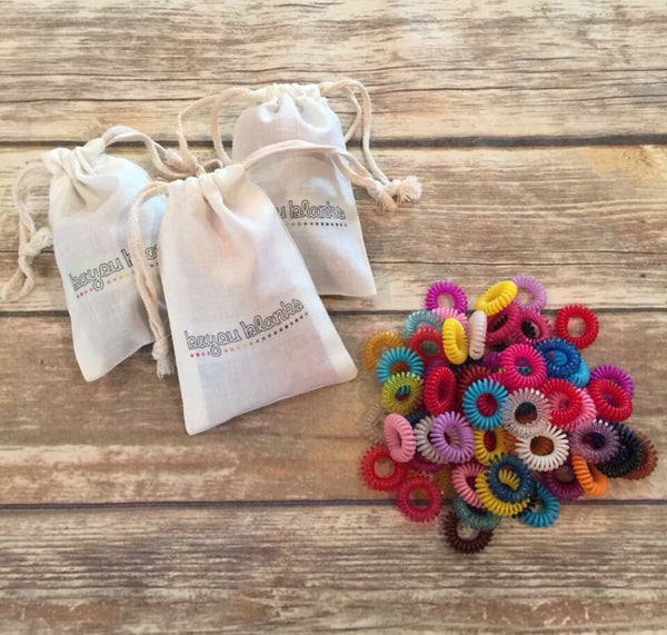 Spiral Hair Ties - 20