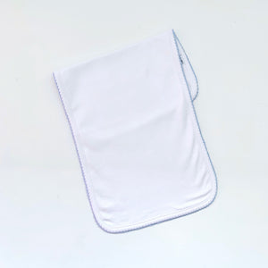 Picot Trim Burp Cloth