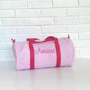 Seersucker Duffels