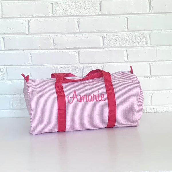 Seersucker Duffels