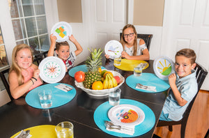 Fruit-Full Kid Plates