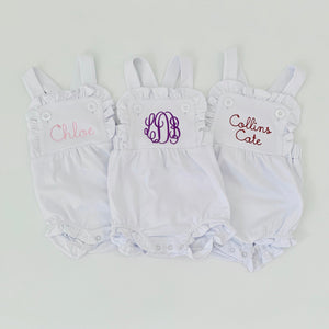Knit Sunsuit - Ruffle