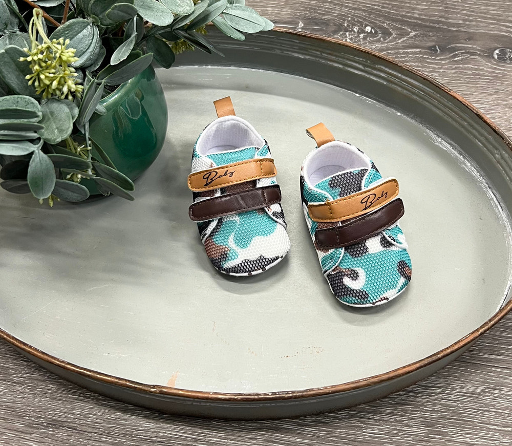 Colorful Camo Sneakers