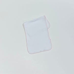 Picot Trim Burp Cloth