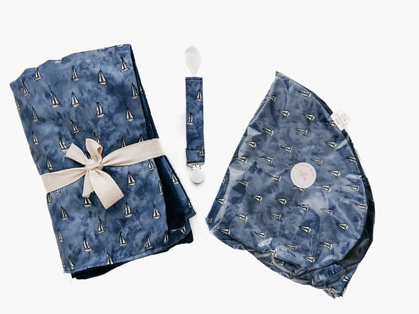 Sailboat Pacifier Clip