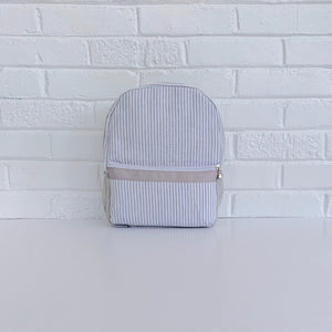Seersucker Toddler Size Backpack