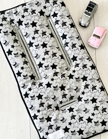 Boys Star Prints Stroller Seat Cover - MOOGCO Baby