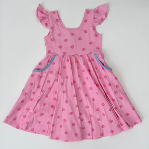 Paw Print Nora Romper